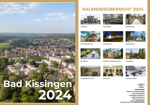 2024er Bad Kissingen Kalender 