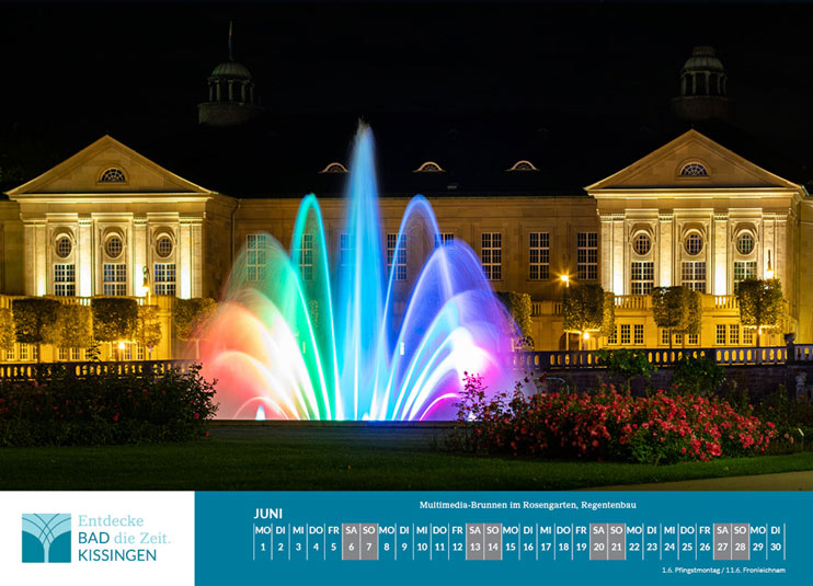 Multimediaspringbrunnen Bad Kissingen